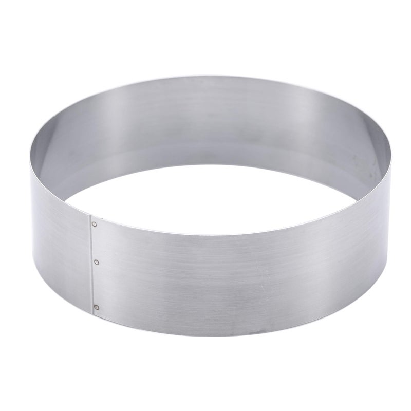 Maykito Large Round Cake Ring Set-4/6/8 Inch Biscuit Cutter Stainless Steel Circle Pancake Mold English Muffin Ring - Image 5